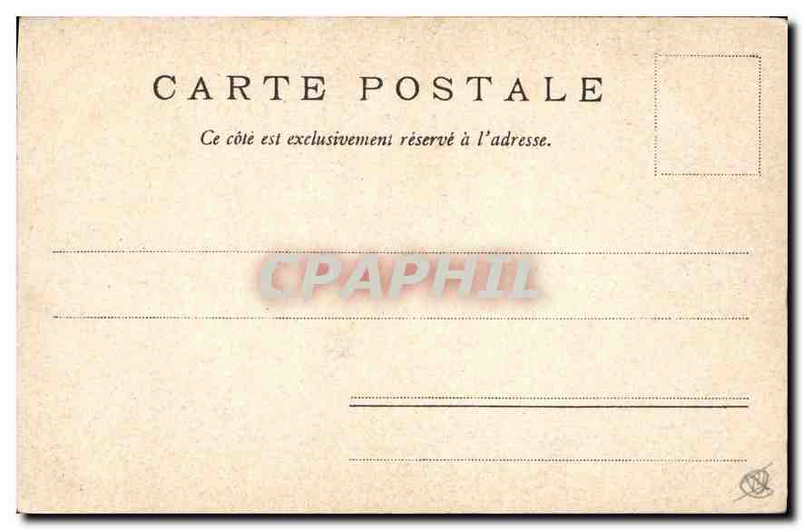 CPA Marseille Ascenseur et N D de la Garde  — Rückseite