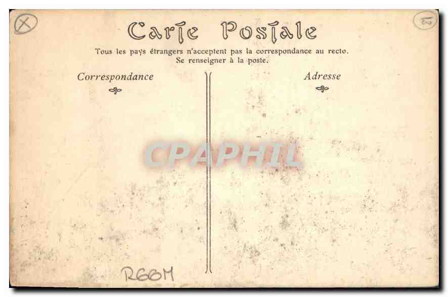 CPA Marseille L'Ascenseur et Notre Dame de la Garde  — Rückseite