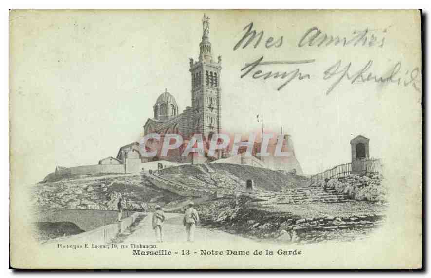 CPA Marseille Notre Dame de la Garde 