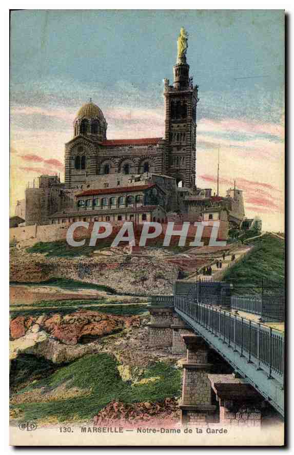 CPA Marseille Notre dame de la Garde 