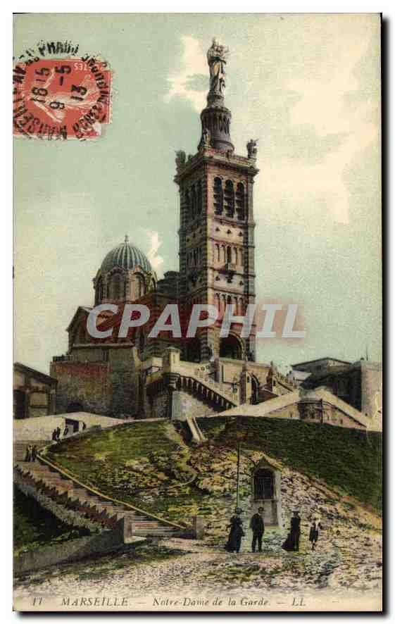 CPA Marseille Notre dame de la Garde 