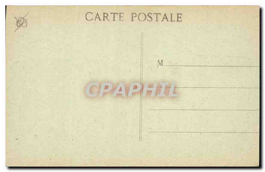CPA Marseille N D de la Garde Le Bourdon Cloche — Rückseite