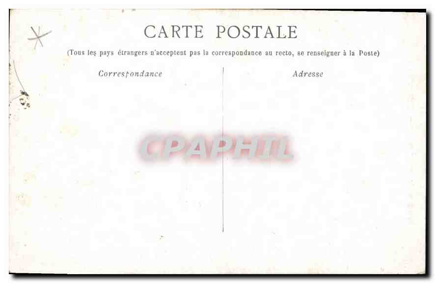 CPA Marseille Notre Dame de la Garde  — Rückseite