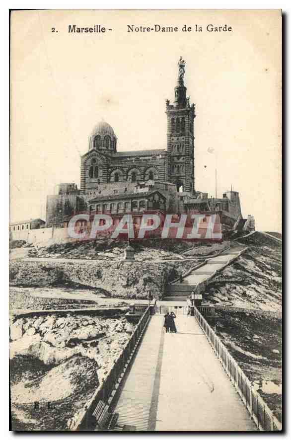 CPA Marseille Notre Dame de la Garde 
