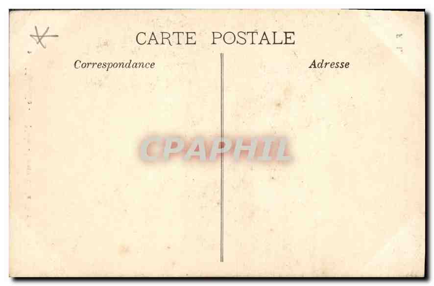 CPA Marseille Notre Dame de la Garde  — Rückseite