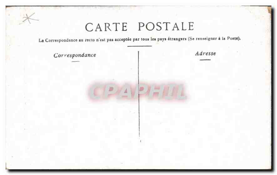 CPA Marseille Notre Dame de la Garde  — Verso