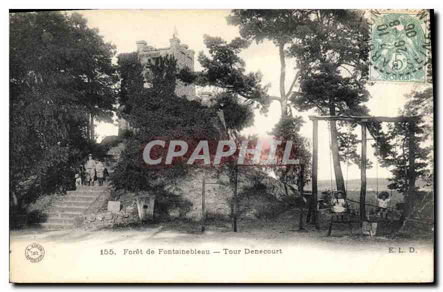 Wald von Fontainebleau — Tour Denecourt — E.L.D.