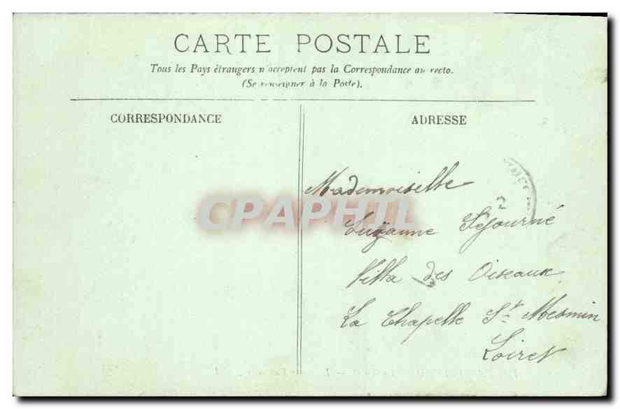 Fontainebleau — La Selva — La Torre Denecourt — LL. — Reverso