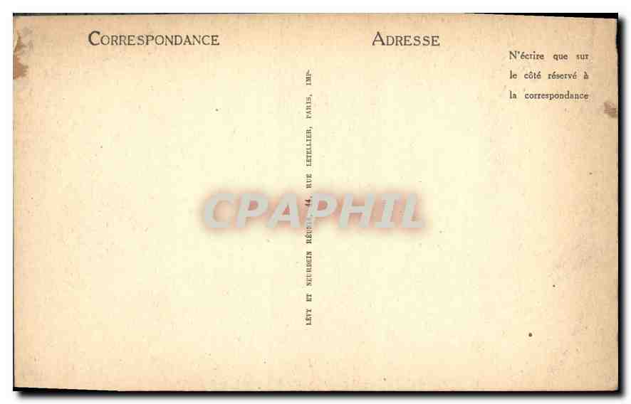 Fontainebleau — Il Palazzo — L'Étang aux Carpe — LL — Verso