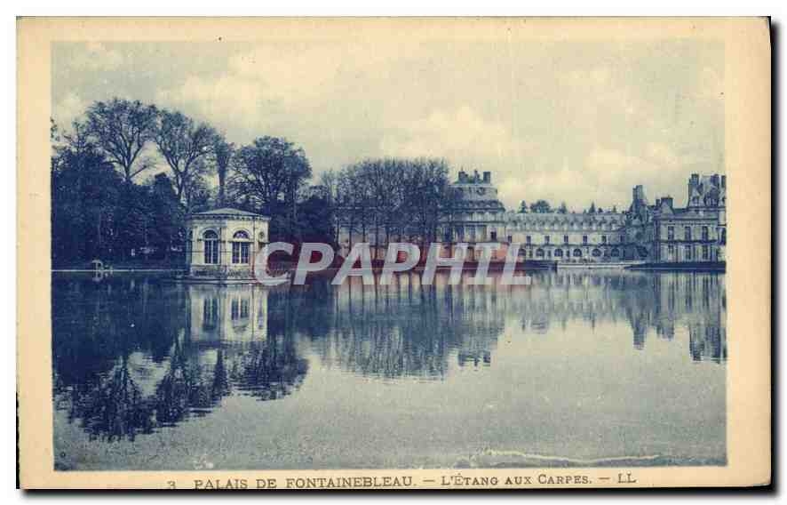 Palais de Fontainebleau — L'Étang aux Carpes — LL