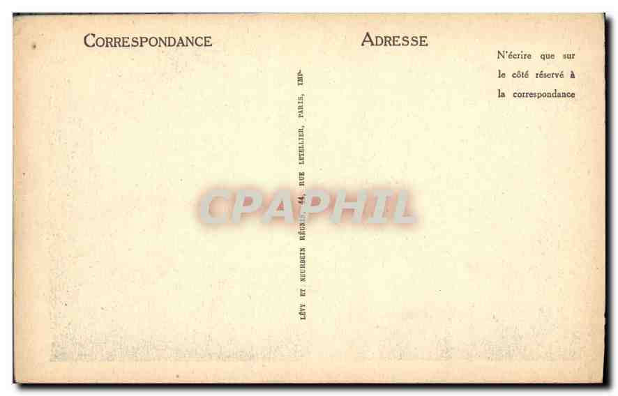 Palais de Fontainebleau — L'Étang aux Carpes — LL — Verso