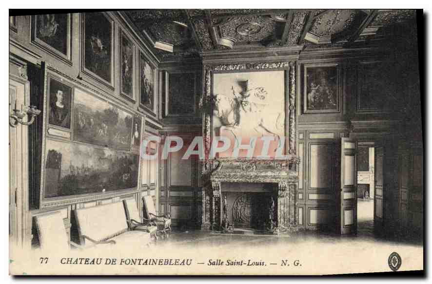 Château de Fontainebleau — Salle Saint-Louis — N.G.