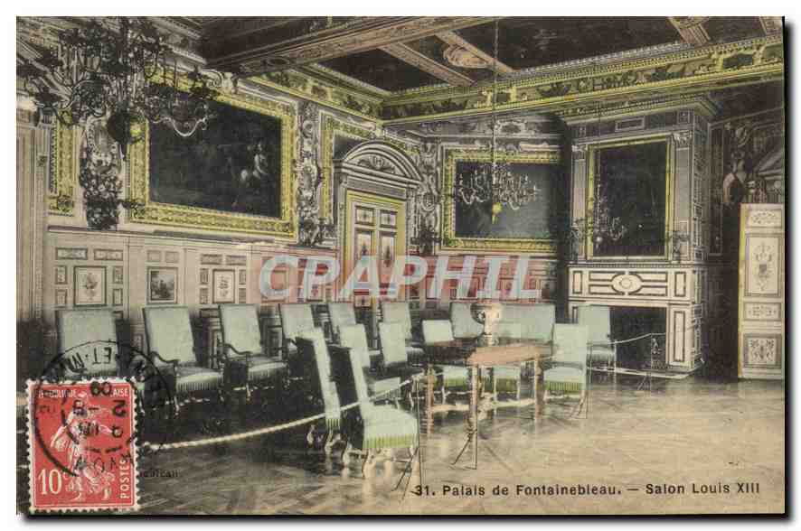 Palais de Fontainebleau — Salon Louis XIII