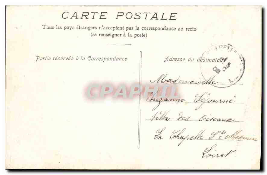 Palais de Fontainebleau — Salon du Pape — Éditeur Brons Karrer Paul — Reverso