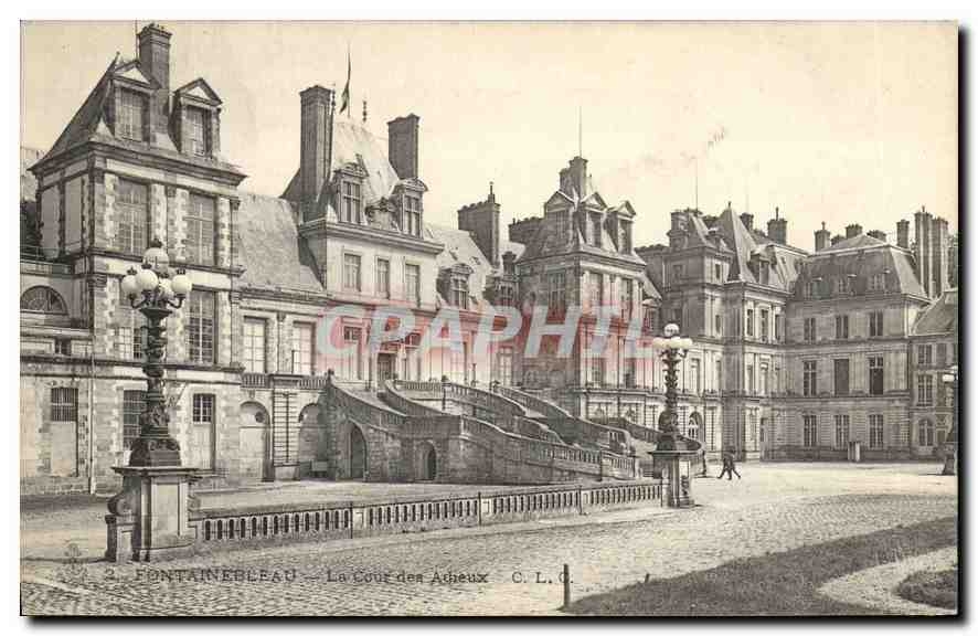 Fontainebleau — Die Cour des Adieux — C.L.O.