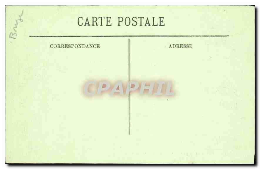 Fontainebleau — El Palacio — La Puerta del Bautismo — LL. — n°10 — Reverso