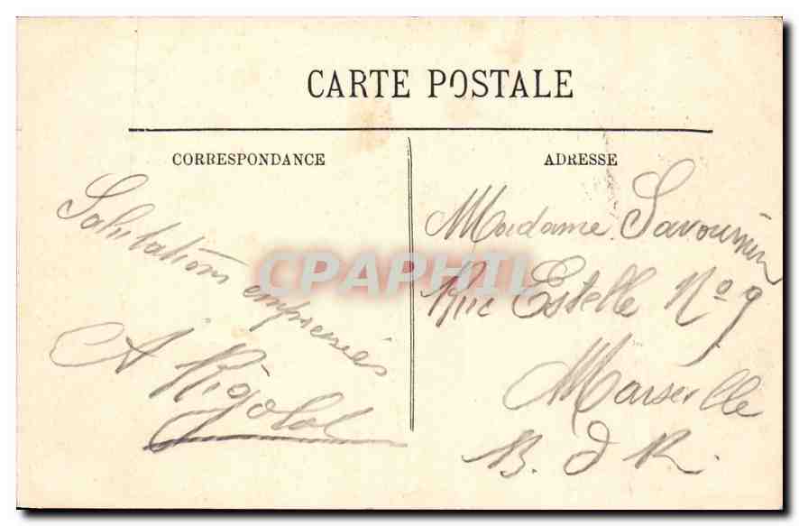Fontainebleau — Le Palais, l'Étang et le Pavillon du Musée Chinois — LL — Verso