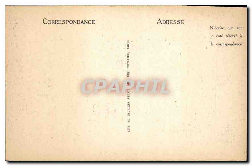 Fontainebleau - Allée du Jardin Anglais — LL, n° 102 — Back