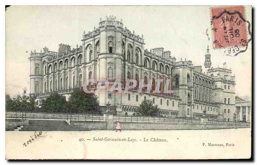 Saint-Germain-en-Laye — Le Château — P. Marmuse, Paris, n°40
