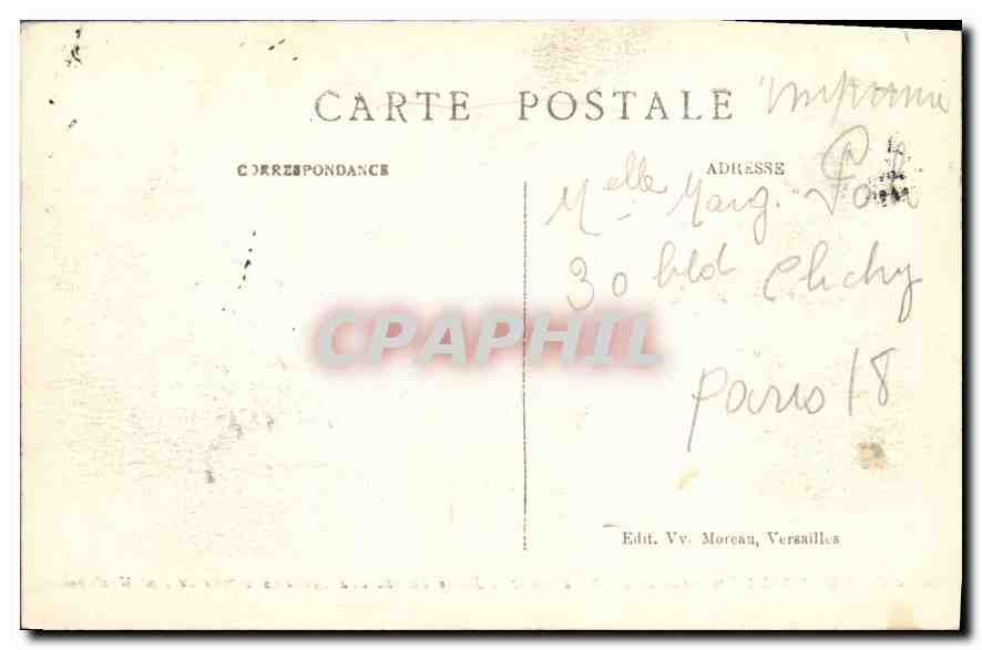 CPA Musee de Versailles Entree de Napoleon et de Marie Louise aux Tuileries le Jour de leur Mariage  — Rückseite