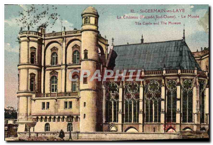 CPA St Germain en Laye Le Chateau Le Musee 