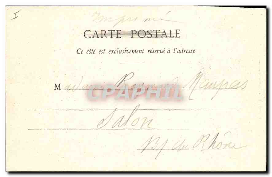 Versailles - Hameau de Marie-Antoinette - La Laiterie — F. Héblier, éditeur, Versailles — Rückseite