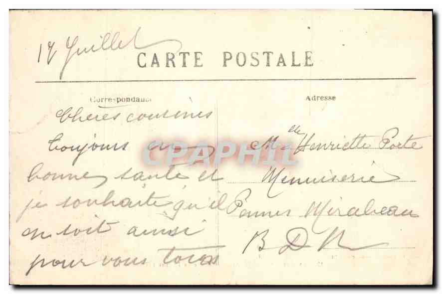 ÉTIVAL - Interno della Chiesa (secolo XVI) — Les Vosges — editore Guény, Saint-Dié — Verso