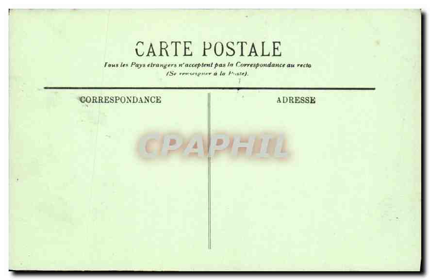 Bateau du Prince Impérial et le Château — Fontainebleau — LL. n° 410 — Reverso