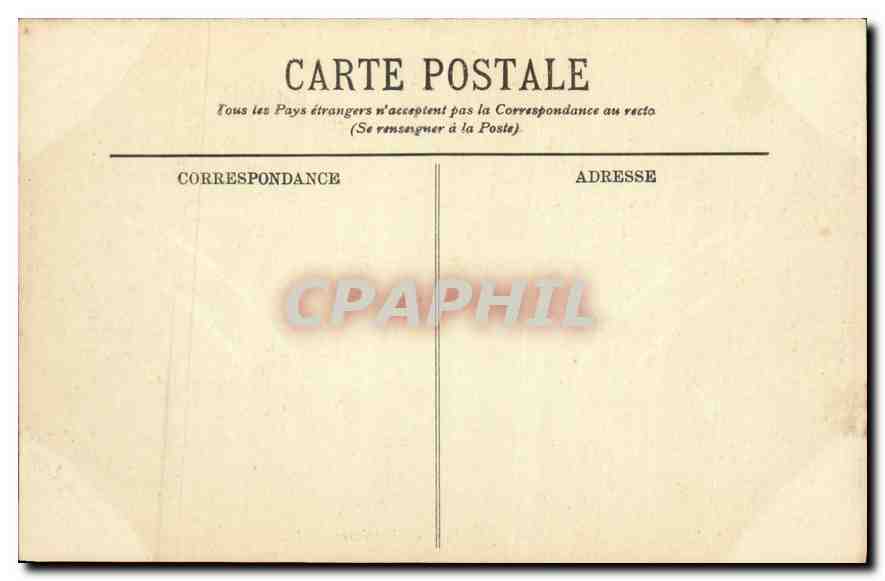 Fontainebleau — Le Palais — La Porte du Baptisterre — LL. — n°10 — Reverso