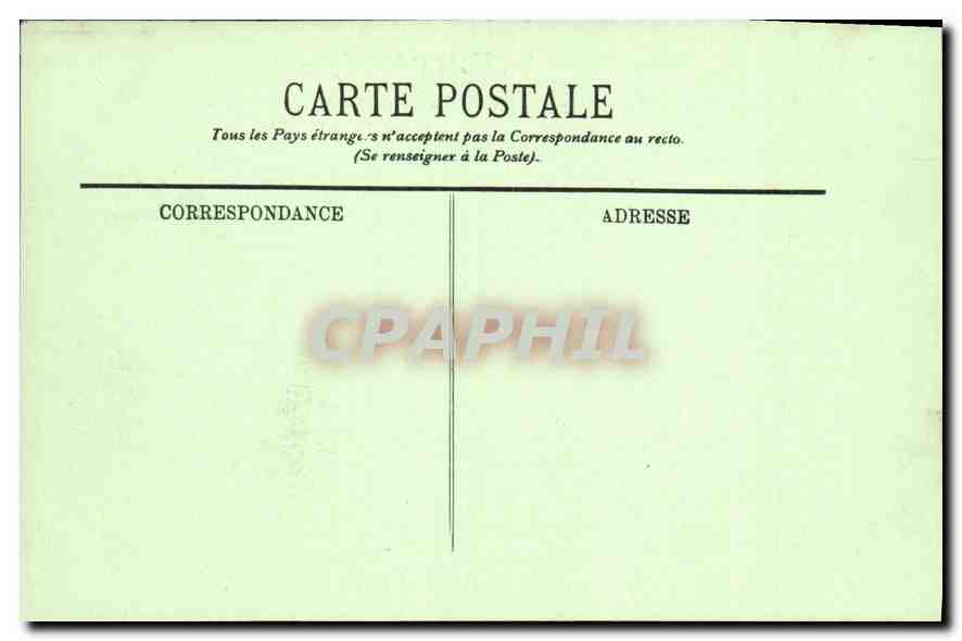 Fontainebleau — Le Tibre et Perspective sur le Château — LL. — Verso
