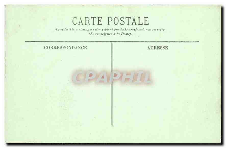 Forêt de Fontainebleau — Mont Chauvet — La Roche qui remue — LL. — N° 189 — Rückseite