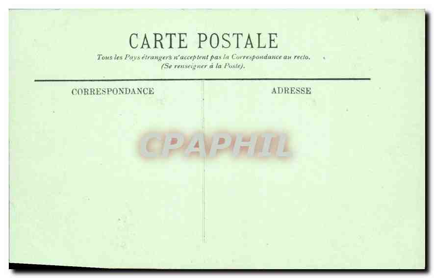 Fontainebleau — Le Château — La Cour des Adieux — LL. — n° 292 — Verso