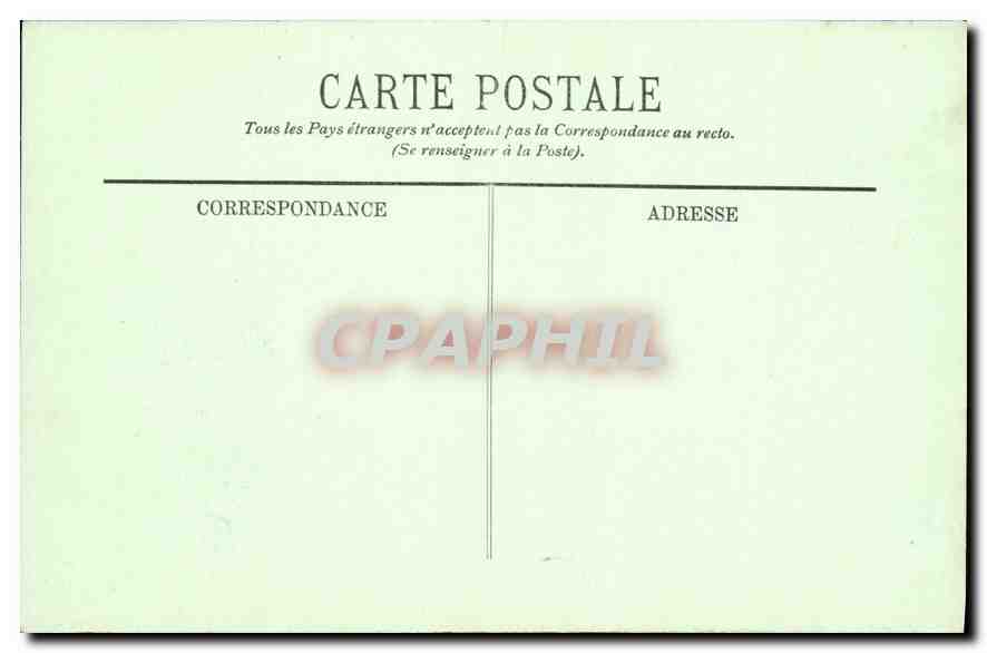 Fontainebleau — Le Château et la Cascade — LL. — n° 309 — Reverso