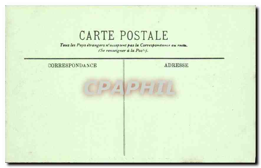 Fontainebleau — Die Forêt — Die Gorges de Franchard — LL. — n° 218 — Rückseite