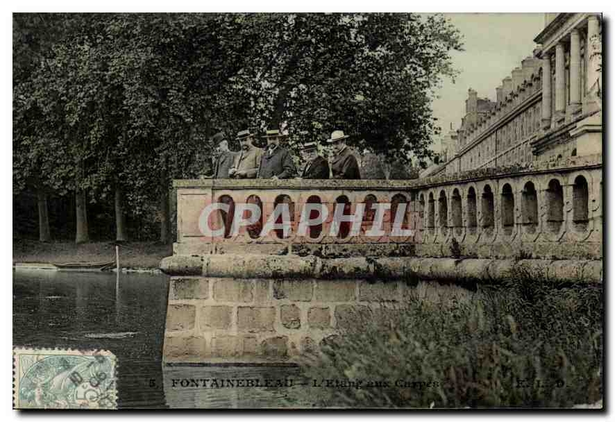 Fontainebleau — L'Étang aux Carpes — E. L. D.