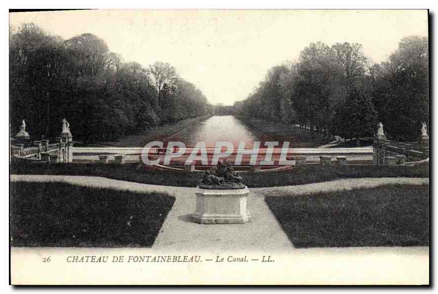 Château de Fontainebleau — The Canal — LL. — n°26