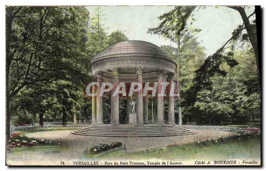 Versailles - Parc du Petit Trianon, Temple de l'Amour — cliché A. BOURDIER