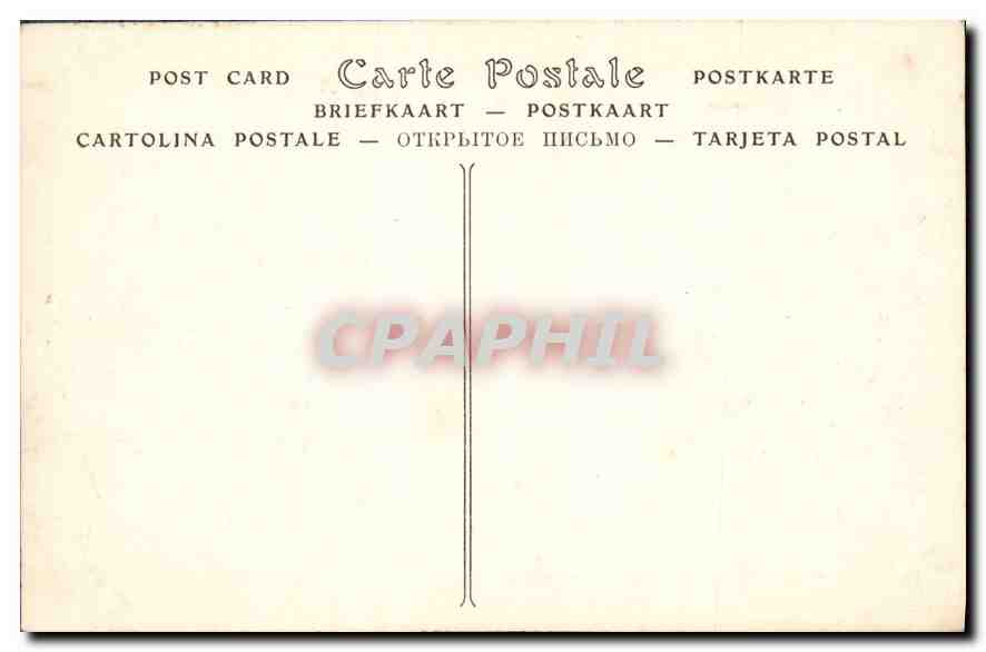 CPA Parc du Petit Trianon Le Temple de l'Amour  — Verso