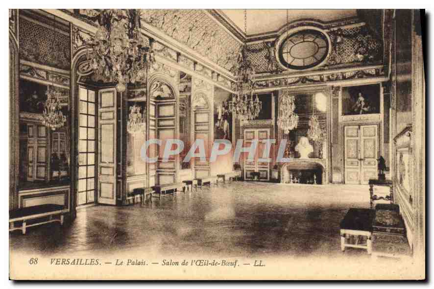 Versailles — Le Palais — Salon de l’Œil-de-Bœuf — LL. — n°68