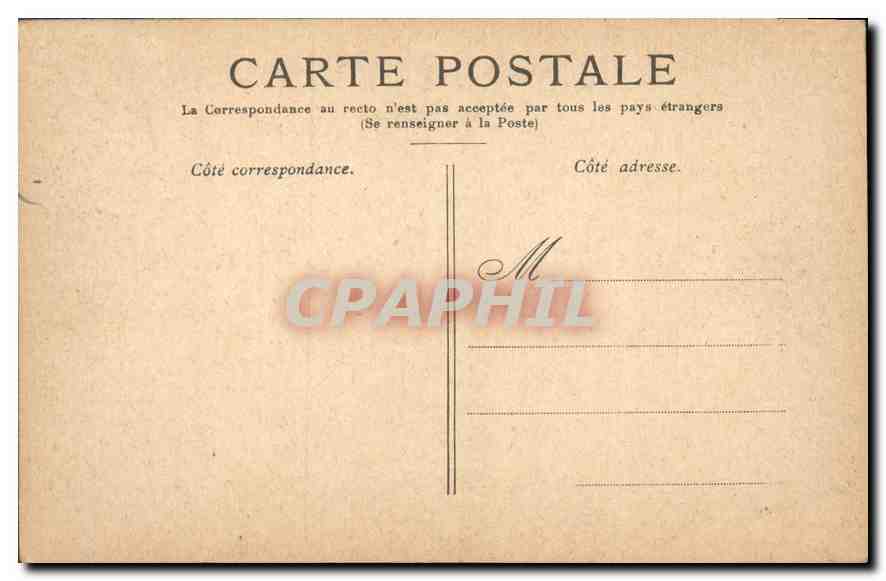 CPA Versailles Le Bosquet des Bains d'Apollon  — Verso