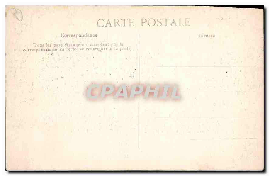 CPA Versailles Le Parc Bassin de Latone Perspective du Tapis Vert  — Verso