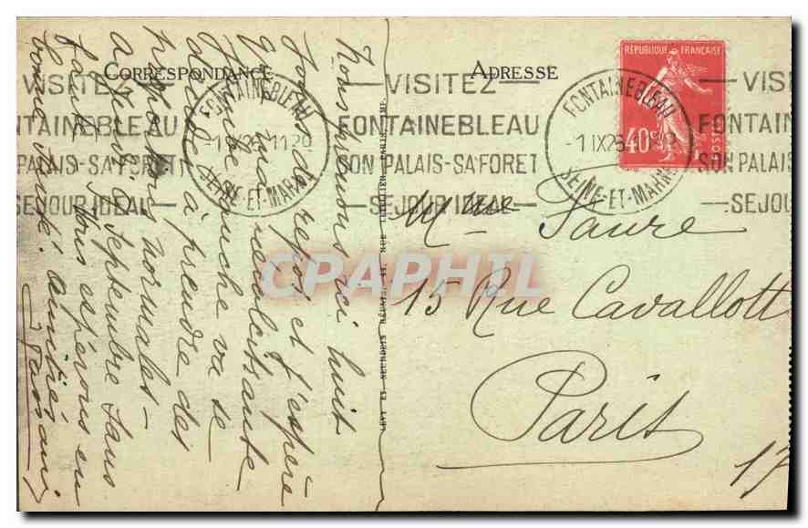 Fontainebleau - La Forêt - Gorges d'Apremont — LL, n°109 — Reverso