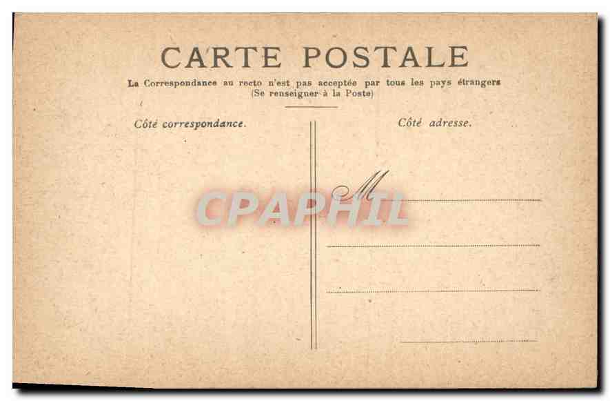 CPA Versailles Interieur de la Chapelle  — Verso