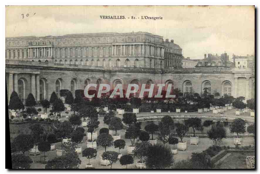 CPA Versailles L'Orangerie 