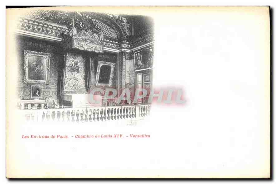 CPA Les Environs de Paris Chambre de Louis XIV Versailles 
