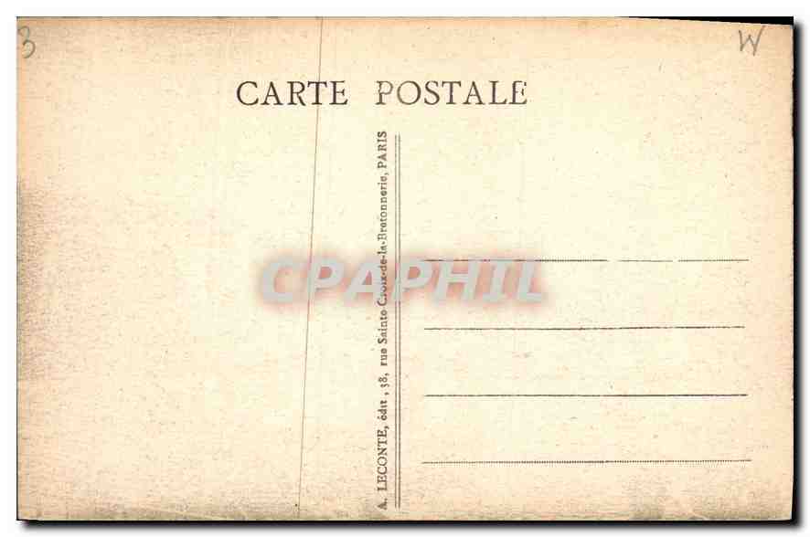 CPA Versailles Le Parc Le Bassin de Neptune et les Grandes Eaux  — Verso