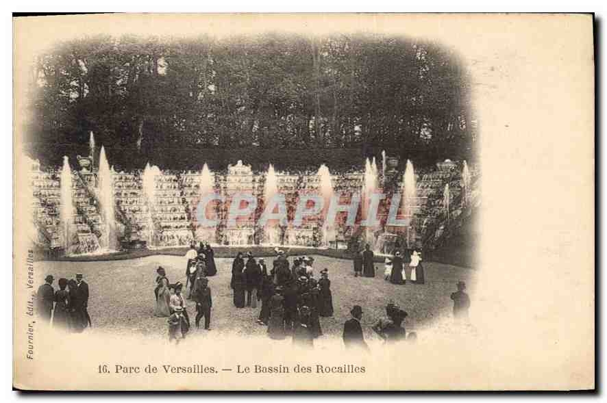 Parc de Versailles — Le Bassin des Rocailles — Fournier, éditeur, n°16
