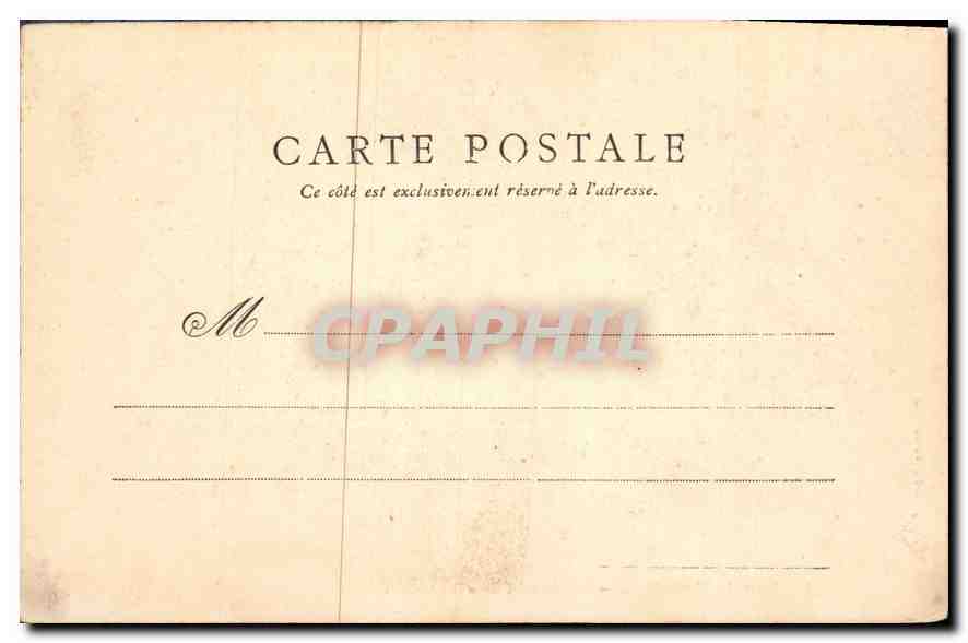 Parc de Versailles — Le Bassin des Rocailles — Fournier, éditeur, n°16 — Rückseite