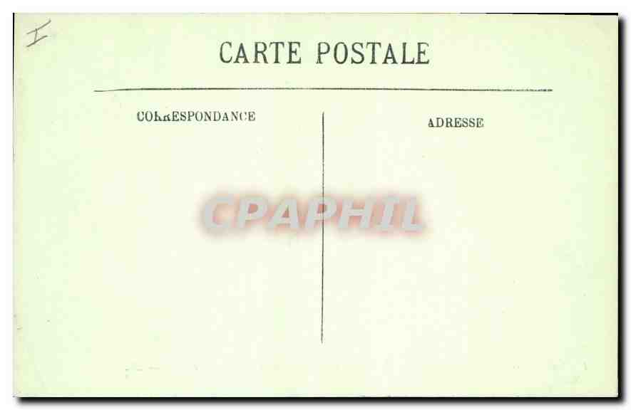 CPA Saint Germain en Laye Le Chateau pris du Rond Point de la Terrasse  — Verso