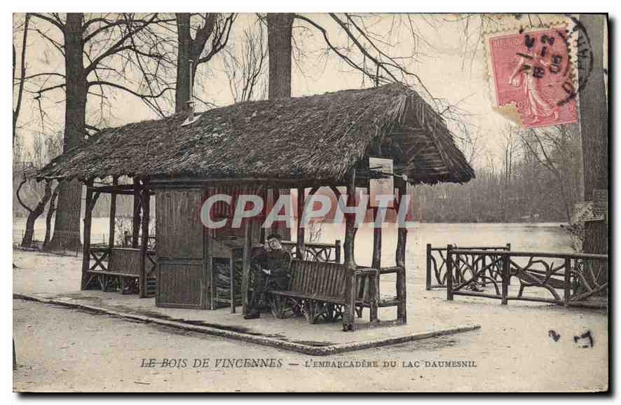 Le Bois de Vincennes — L'embarcadère du lac Daumesnil — C.P.A.P.H.I.L.
